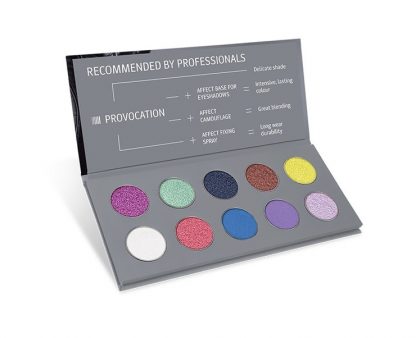 Provocation Pressed Eyeshadows Palette / Paleta fard compact pentru ochi (machiaj provocator )